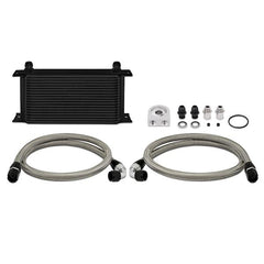 Mishimoto Universal 19 Row Oil Cooler Kit, Black