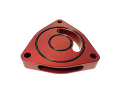 Torque Solution Blow Off BOV Sound Plate (Red): Plymouth GT Cruiser 03-07