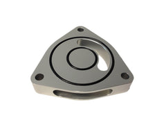 Torque Solution Blow Off BOV Sound Plate (Silver): Honda Civic 2016+ 1.5T