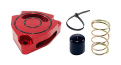 Torque Solution Blow Off BOV Sound Plate (Red): Kia Forte KOUP Turbo 2014+