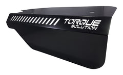 Torque Solution Engine Pulley Cover (Black): Subaru WRX 2015+ & Forester XT 2014+ FA20DIT