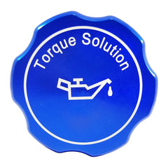 Torque Solution Billet Oil Cap (Blue): Subaru Engines