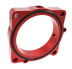 Torque Solution Throttle Body Spacer (Red): Challenger / Charger / 300 / Magnum 5.7L/6.1L/392/6.4L 2005-2017