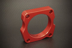 Torque Solution Throttle Body Spacer (Red): Honda Civic SI 2012-2015