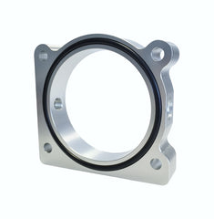 Torque Solution Throttle Body Spacer (Silver): Ford F-150 3.5L Ecoboost / 3.7L V6