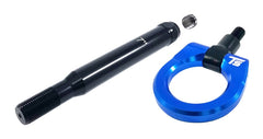 Torque Solution Billet Rear Tow Hook (Blue): Subaru WRX / STI 2015+