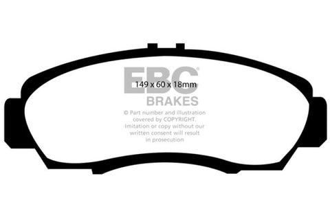 EBC Brakes Bluestuff Street and Track Day Brake Pads