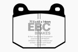 EBC 08+ Lotus 2-Eleven 1.8 Supercharged Yellowstuff Front Brake Pads