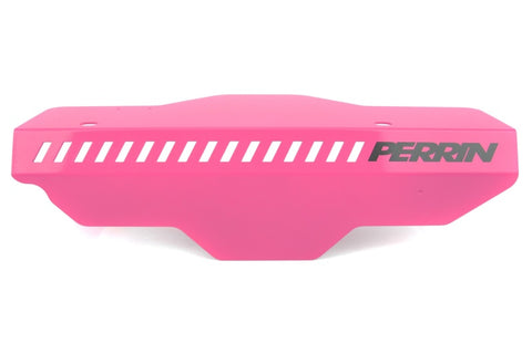 Perrin Subaru Pulley Cover (For EJ Engines) - Hyper Pink