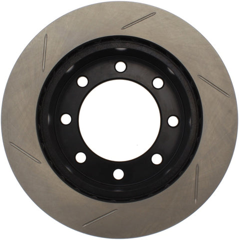 StopTech Power Slot 00-05 Ford Excursion / 99-04 F250/F350 Front Right Slotted CRYO Brake Rotor