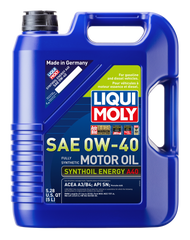 LIQUI MOLY 5L Synthoil Energy A40 Motor Oil SAE 0W40