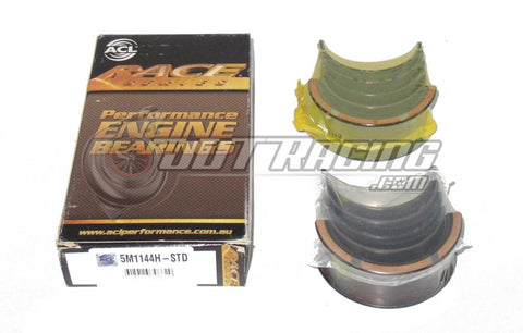 ACL Race 5M1144H-STD Main Bearings for 89-92 Plymouth Laser 4G63 6-Bolt 2.0L