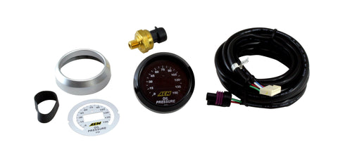 AEM 30-4407 Digital Electronic Oil Pressure Gauge Meter 0 to 150psi In Stock