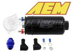 Genuine AEM 50-1005 Inline Fuel Pump Kit 380LPH Bosch 044 Style Universal