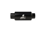Aeromotive #12321 Fuel System Filter, In-Line AN-10 Size, Black, 10 Micron
