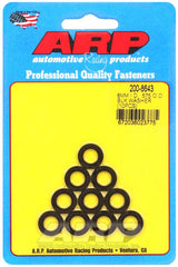 ARP M8 ID .575 OD Black Washers (10/pkg) #200-8643