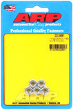 ARP 1/4-20 CAD Coarse Nyloc Hex Nut Kit (Pack of 5) #200-8661