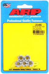 ARP 5/16-18 Cad Coarse Nyloc Hex Nut Kit (Pkg of 5) #200-8662