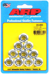 ARP M10 x 1.25 Locking Flange Nut Kit (10 pack) #200-8683