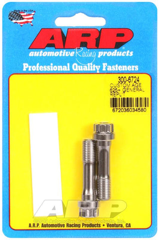 ARP 3/8in CA625+ General Replacement Rod Bolt Kit (Set of 2) #300-6724