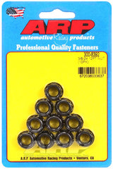 ARP 3/8-24 1/2 Socket .645 Flange OD 12pt Nut Kit (10 pack) #300-8392
