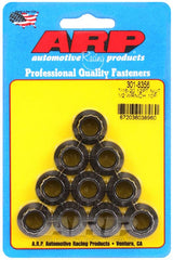 ARP 7/16-20 1/2 Socket 12 Pt Nut Kit (Pack of 10) #301-8356