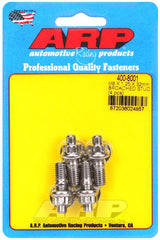 ARP M8 x 1.25 x 32mm Broached 4 Piece Stud Kit #400-8001