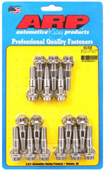 ARP M10 x 1.25 x 48 Stainless Steel 12pt Broached Stud Kit (16/pkg) #400-8036