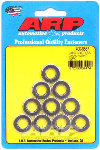 ARP 3/8ID 3/4OD SS Washers #400-8537