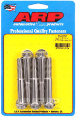 ARP 7/16 Inch -14x2.750 12pt Wrenching SS Bolts (5/pkg) #614-2750