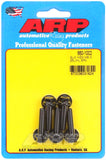 ARP M6 x 1.00 x 25 Black Oxide Hex Bolts (5/pkg) #660-1002