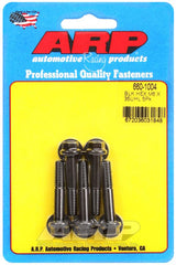 ARP M6 x 1.00 x 35 Hex Black Oxide Hex Bolts (5/pkg) #660-1004