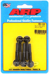 ARP M6 x 1.00 x 40 Black Oxide Hex Bolts (5/pkg) #660-1005