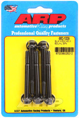 ARP M6 X 1.00 X 80 Hex Black Oxide Bolts - 5pk #660-1009