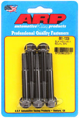 ARP M8 x 1.25 x 60 Black Oxide Hex Bolts (5/pkg) #661-1009