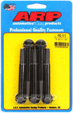 ARP M10  x 1.50 x 80 Hex Black Oxide Bolts (5/pkg) #662-1010