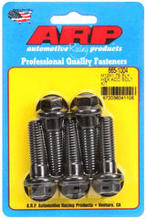 ARP M12 x 1.75 x 40 Hex Black Oxide Bolts (5/pkg) #665-1004