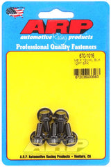 ARP M6 x 1.00 x 12 12pt Black Oxide Bolts (5/pkg) #670-1016