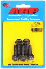 ARP M8 x 1.25 x 30 12pt Black Oxide Bolts (5/pkg) #671-1002