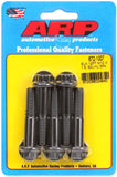 ARP M10 x 1.50 x 50 12pt Black Oxide Bolts (5/pkg) #672-1007