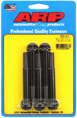 ARP M10 x 1.25 x 80 12pt Black Oxide Bolts (5/pkg) #673-1010