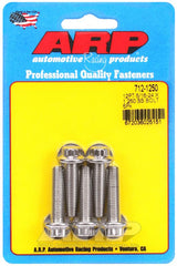 ARP 5/16in-24 x 1.250 12pt SS Bolts (5/pkg) #712-1250