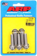 ARP 3/8-24 x 1.250 12pt SS bolts (5/pkg) #713-1250