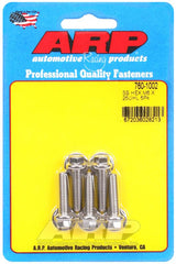 ARP M6 x 1.00 x 25 Hex SS Bolts (5/pkg) #760-1002