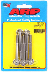 ARP M6 x 1.00 x 55 SS Hex Bolts (5/pkg) #760-1008