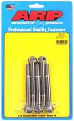 ARP M10 x 1.50 x 90 SS Hex Bolts (5/pkg) #762-1011