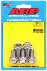 ARP M10 x 1.25 x 20 SS Hex Bolts (5 Per Package) #763-1001