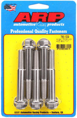 ARP M12 x 1.75 x 80mm Hex Black SS Bolts (5/pkg) #765-1009