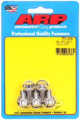 ARP M8 x 1.25 x 12 12pt Stainless Steel Bolts (Set of 5) #771-1016