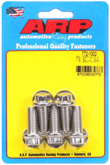 ARP M10 x 1.50 x 25 Black Oxide 12pt Bolts (5/pkg) #772-1002